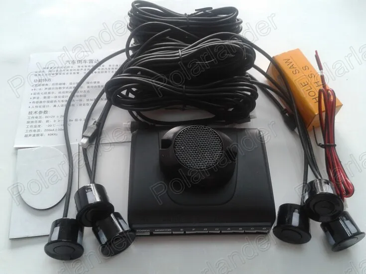 6 датчиков s зуммер датчик 22 мм Φ комплект обратный резервный радар звуковой