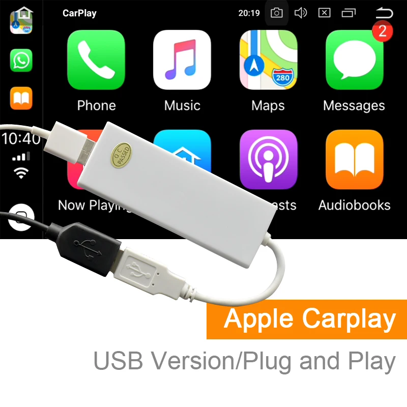 USB Smart Link Apple CarPlay ключ для Android навигационный плеер iPhone Автомобильный Mini