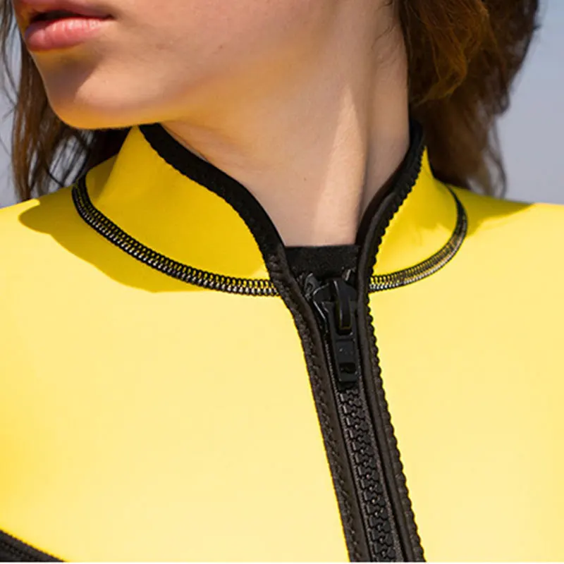 Женский костюм двойка Hisea 2 5 мм с длинным рукавом неопрен защитой от