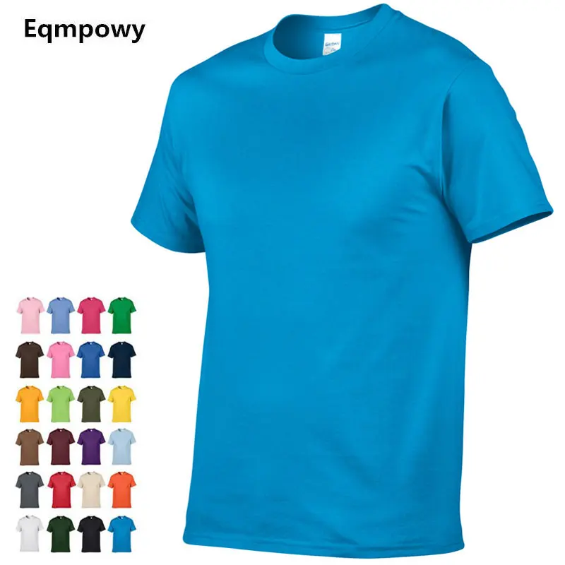 Eqmpowy бренд 100% хлопок Повседневное Футболка Модный летний комплект с футболкой
