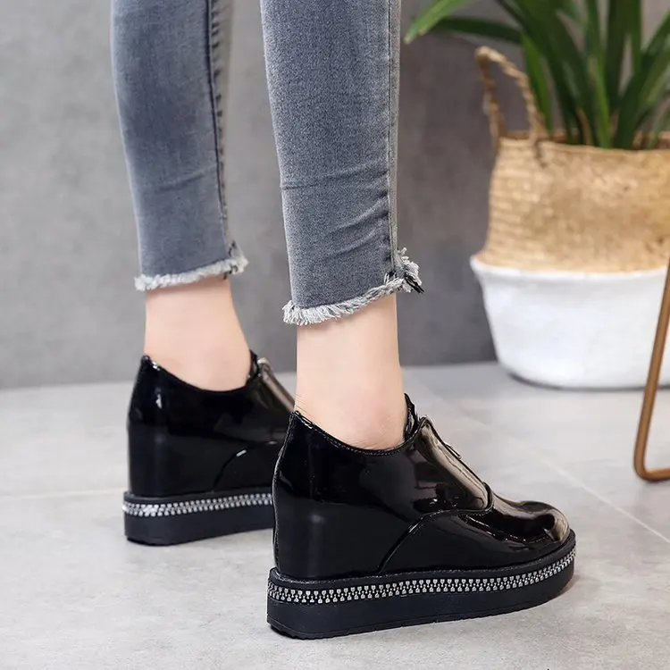 2019 новые модные закрытым острым Обувь на высоком каблуке Женская обувь