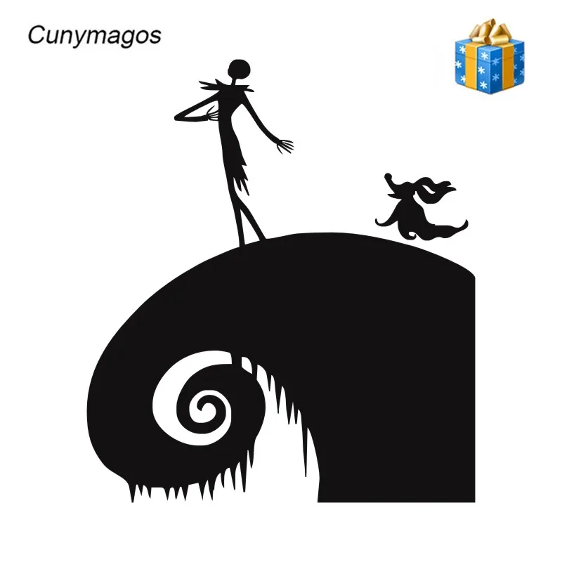 Cunymacos Кошмар перед Рождеством Джек найклейки на мотоцикл стикеры для стайлинга