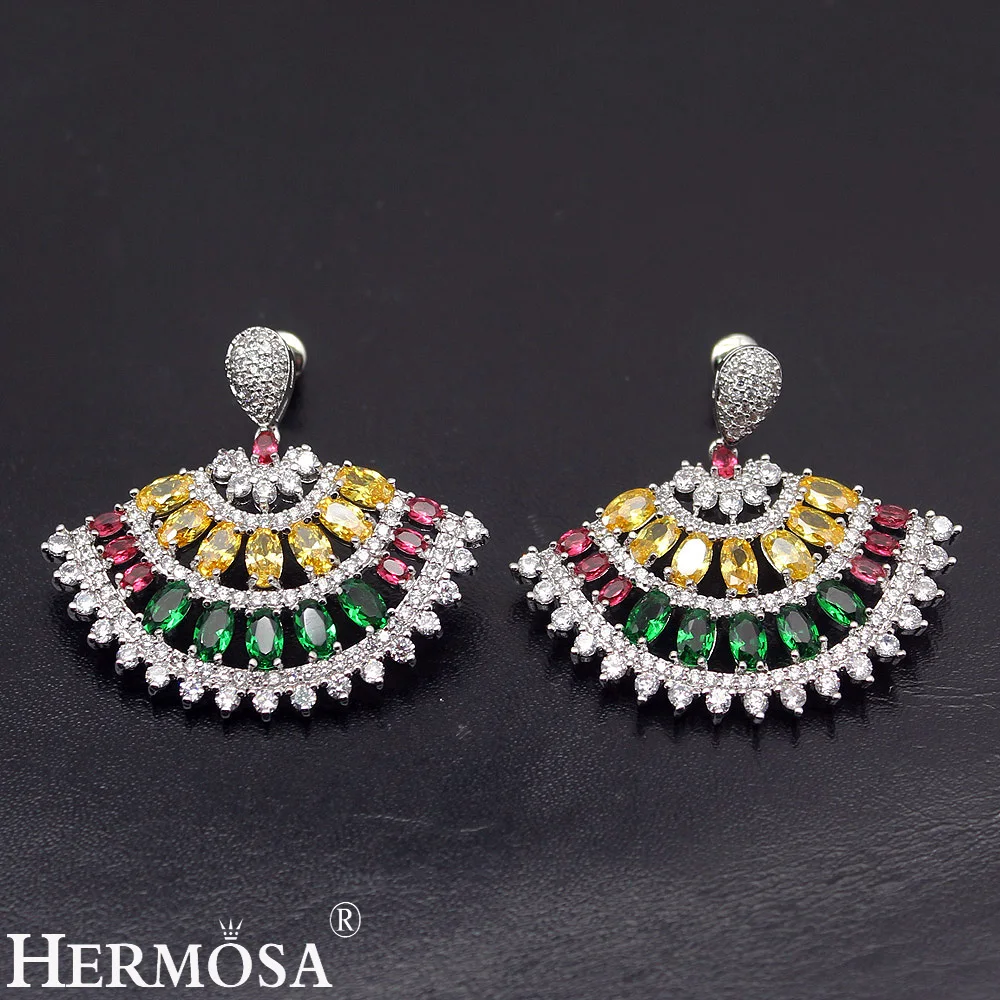 Женские серьги гвоздики из серебра 3/8 пробы с камнем талисманом|stud earrings sterling