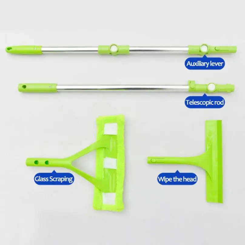 2018 телескопическая складная ручка Чистящая губка для стекла Швабра очиститель