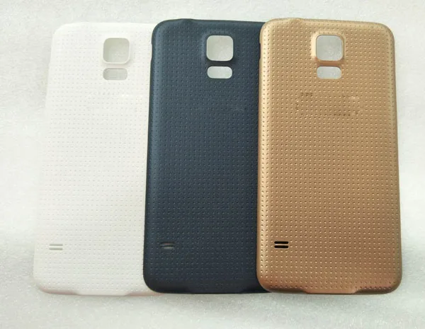AAA + качество для Samsung i9600 G900F G900H Galaxy S5 Крышка батарейного отсека Корпус заднее