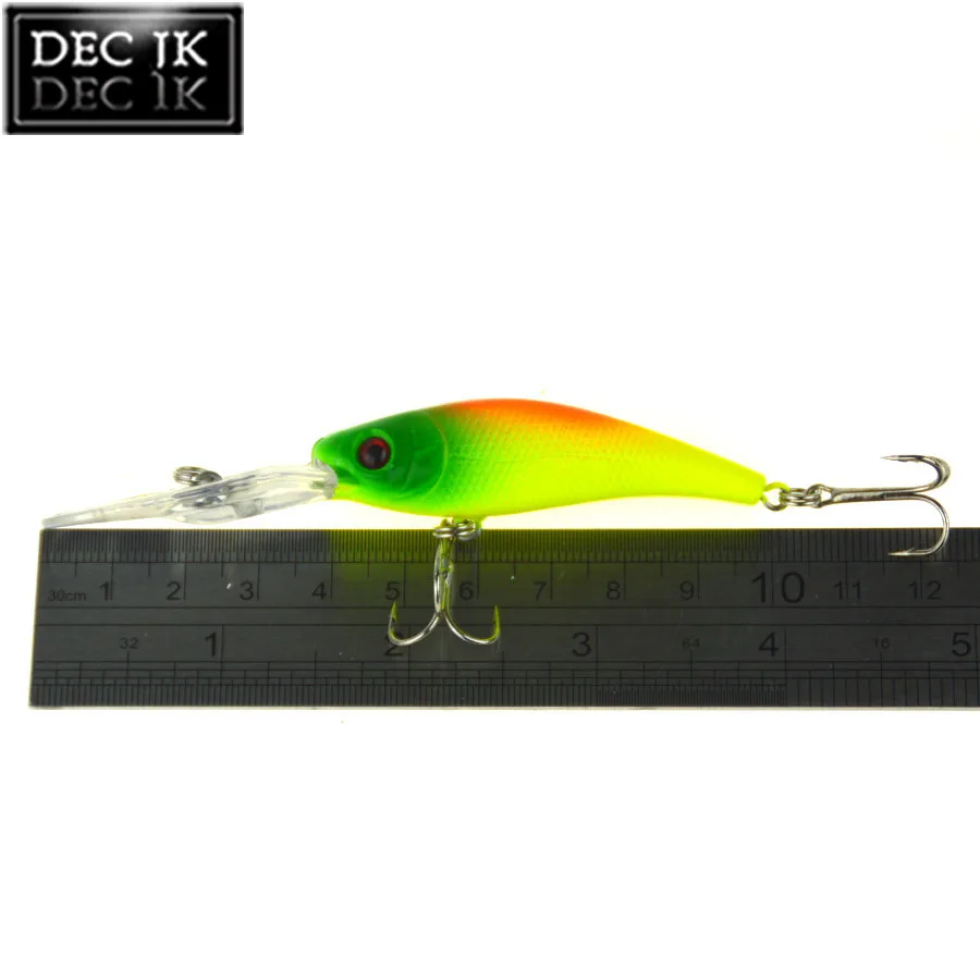 16 шт. пластиковая жесткая рыболовная приманка рыболовные снасти поддельные