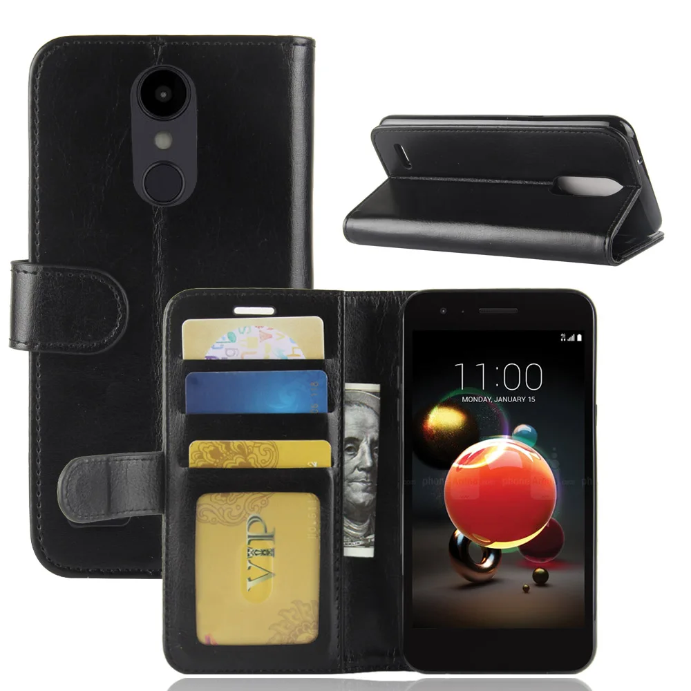 YINGHUI Vintage Case For LG Aristo 2 LV3 2018 Phone Leather Flip Cover for Silicone Protective | Мобильные телефоны и