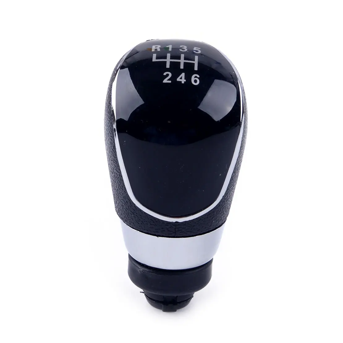 6 speed beler Car Accessories Plastic 5 Speed/6 Speed Manual Gear Shift Stick Knob Fit For Ford Fiesta MK7 Focus MK3 C-Max B-Max - Название цвета: 6 speed