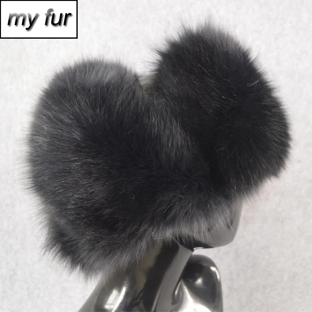 Новинка 2020 зимняя шапка ушанка из натурального Лисьего меха женская енота