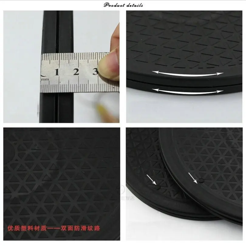 DIY глиняная скульптура керамика поворотная пластина пластиковая ленивая Susan