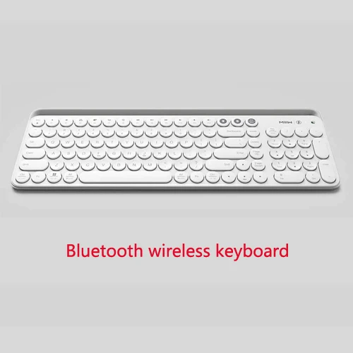 Xiaomi Miiiw Bluetooth Двухрежимная Клавиатура 2,4 ГГц беспроводное подключение 10 м доступно 104 клавиш многофункциональная система совместима с умным домом - Цвет: keyboard white