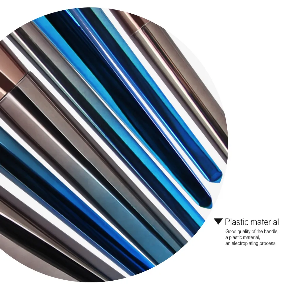 Высококачественные кисти для макияжа 7 шт./компл. румяна тени век синтетические