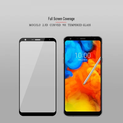 3D закаленное стекло для LG Q Stylus полное покрытие 9H защитная пленка