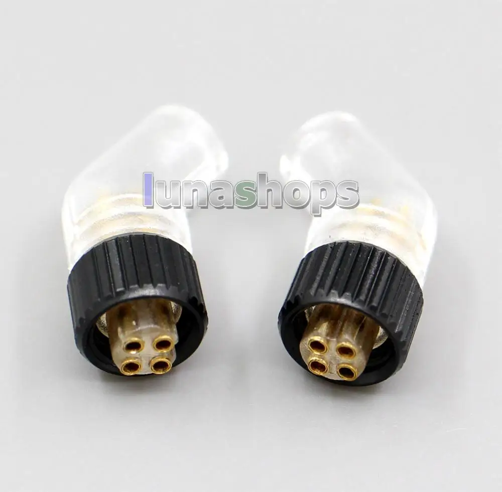LN005420 Ultrahard Polycarbonate DIY XLR Earphone Pin Adapter For JH AUDIO JH24 Roxanne 24 Iriver AK R03 AKR02 Cable | Электроника