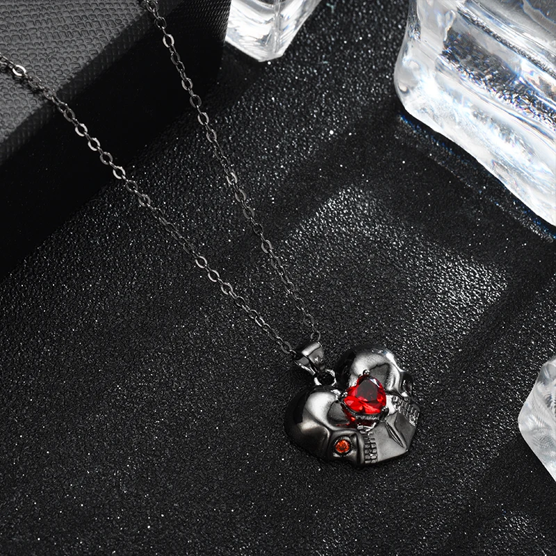 Женское Ожерелье-чокер с подвеской в виде черепа | Украшения и аксессуары
