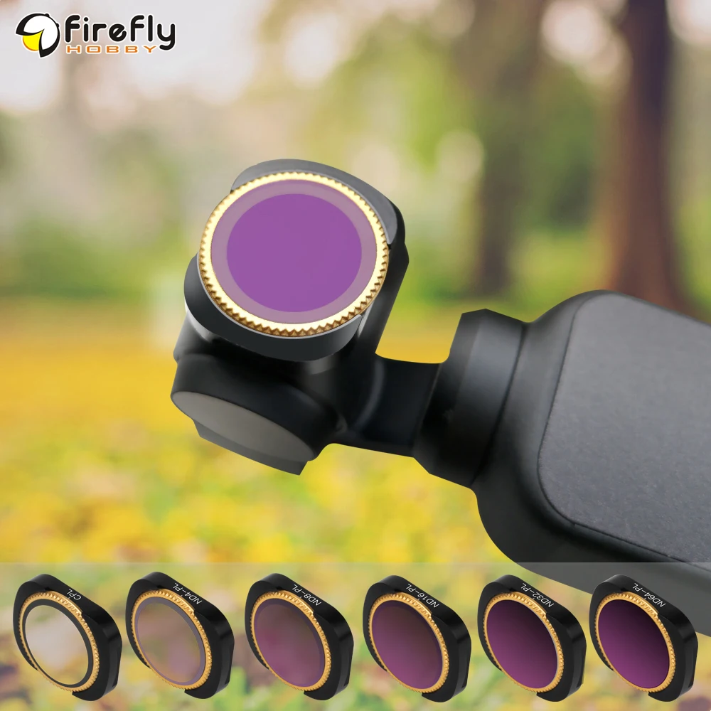 Sunnylife Gimbal Камера фильтр для объектива MCUV Регулируемый CPL NDPL ND64 PL ND32 ND4 ND8 карман 2/OSMO