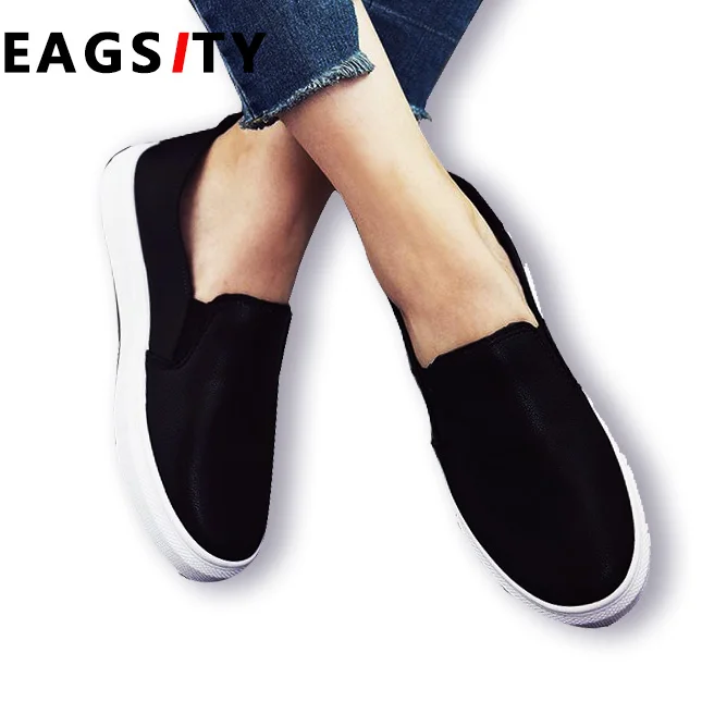 Лоферы EAGSITY Penny для женщин повседневная обувь на плоской подошве слипоны с
