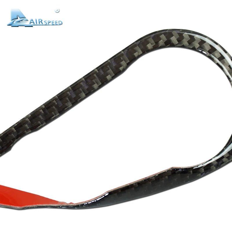 Автомобильная наклейка AIRSPEED из углеродного волокна для кондиционера рамы Subaru