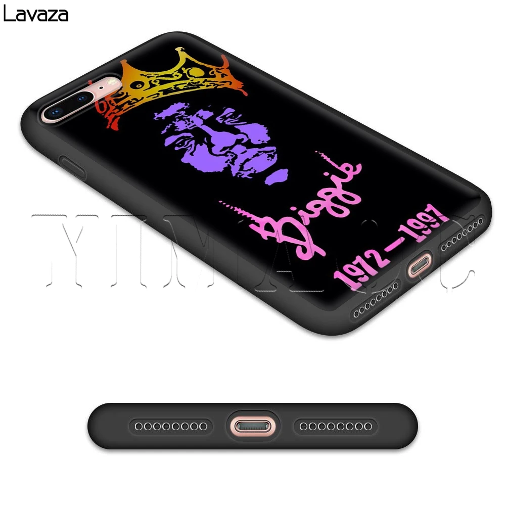 Lavaza известный большой Biggie чехол для iPhone 11 Pro XS Max XR X 8 7 6 6S Plus 5 5s se |