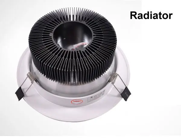 30X white shell Dimmable LED downlight 18W with AC90-260V driver 18x1W led recessed light warm / pure | Лампы и освещение