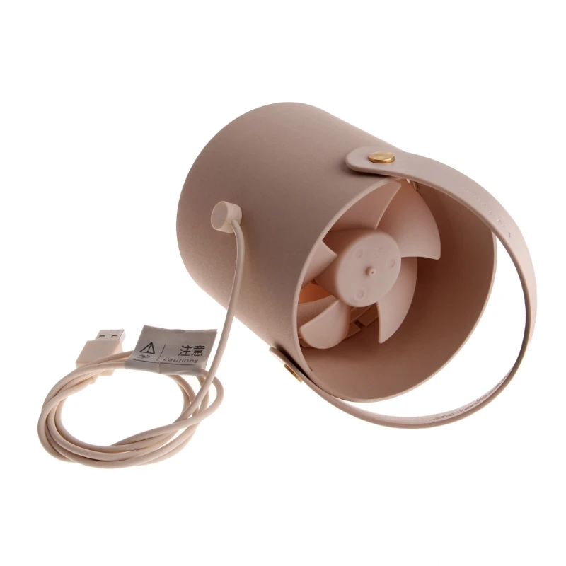 Портативный креативный ультра мини тихий USB Настольный вентилятор с двойным