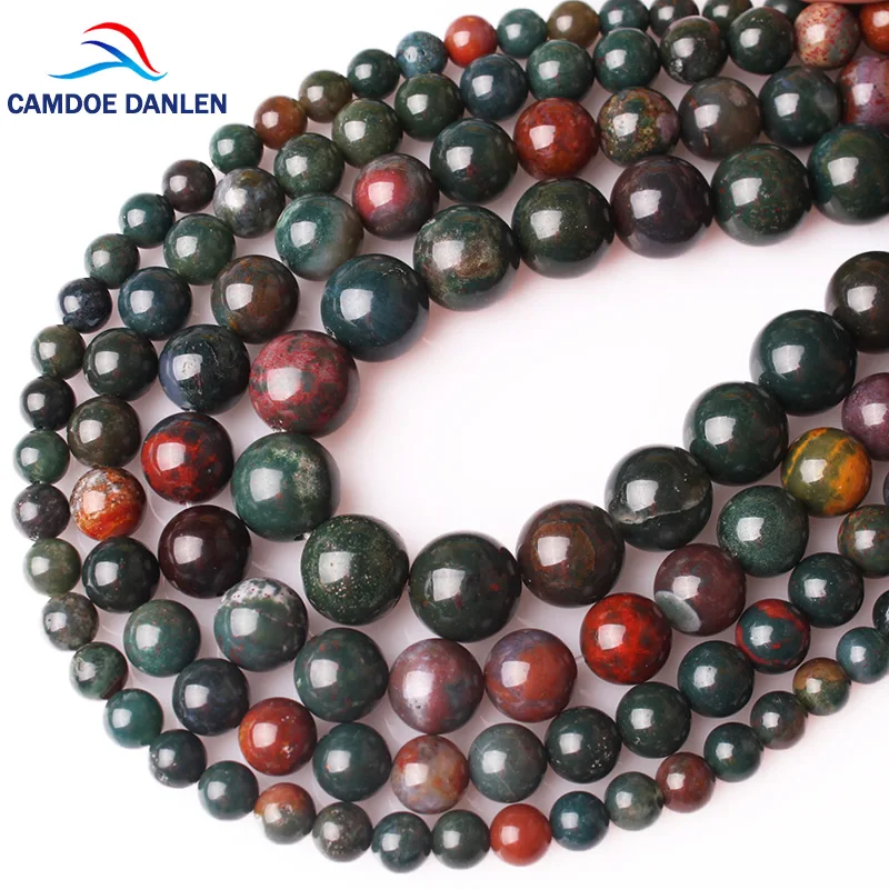 CAMDOE DANLEN Φ Heliotrope круглые свободные каменные бусины 6 8 10 12 14 мм подходят DIY шармы для