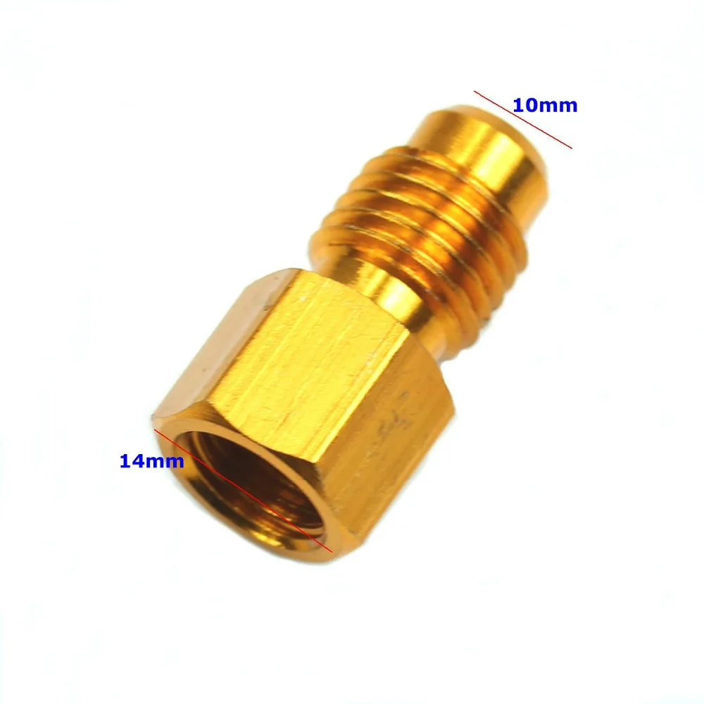 Новый R12 к R134A адаптер бак хладагента/вакуумный насос 1/4 &quotВспышка женский x 1/2&quot