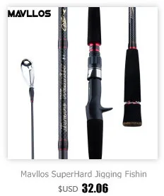 Mavllos SuperHard Отсадочная Удочка 1,8 м 2 секции приманки вес 80-250 г соленой воды быстрое действие лодка джиг литье спиннинговые стержни