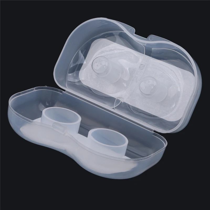 2Pcs/Set Silicone Baby Breast Milk Feeding Soft Protector Ultra-thin Nipple Shield Convenient | Мать и ребенок