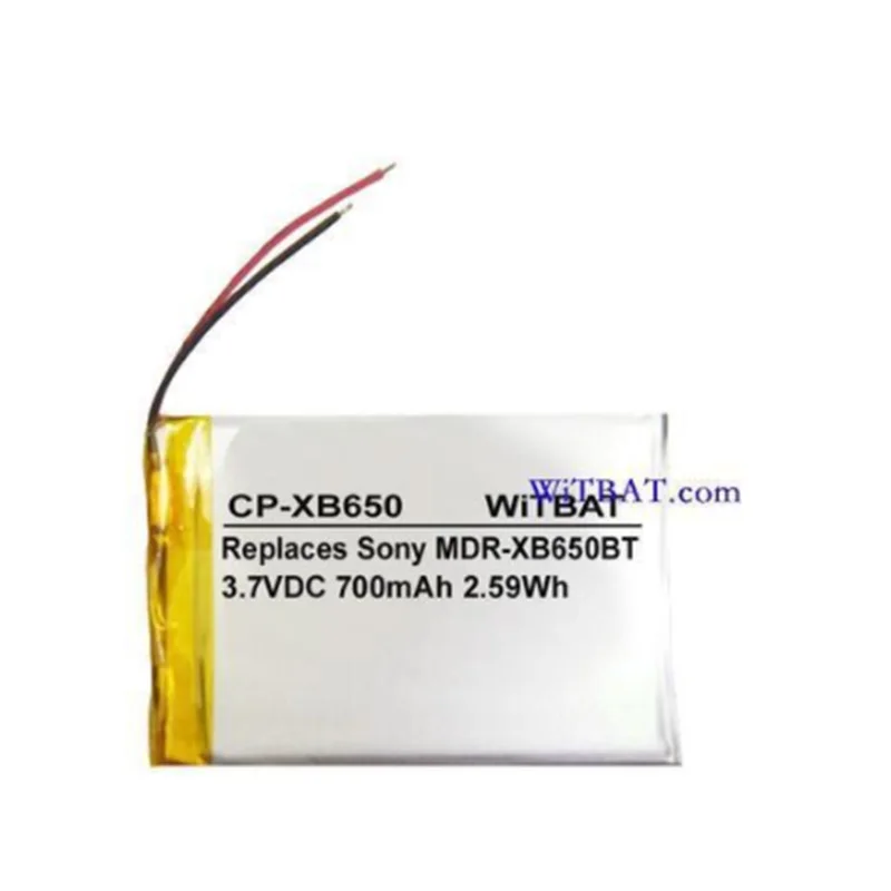 Аккумулятор для Sony MDR XB650BT DR BTN200 XB950BT XB950B1 перезаряжаемый аккумулятор новая литий