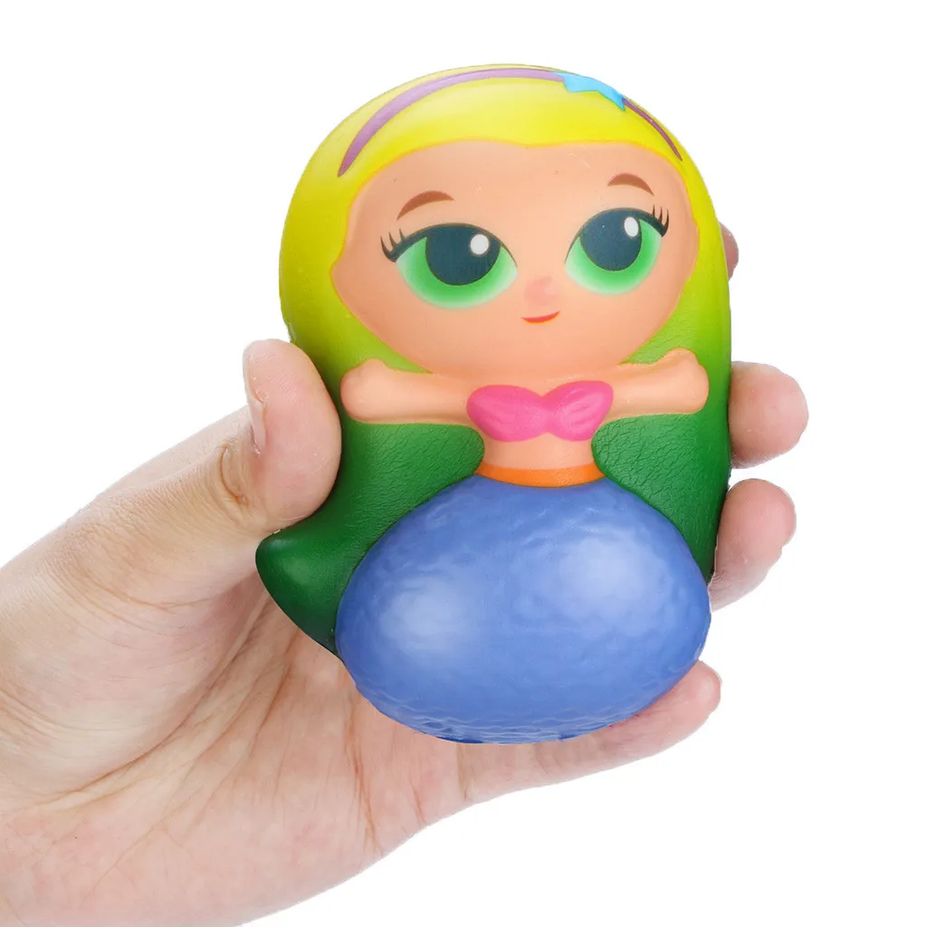 New Kawaii Mermaid Squishy Squishies Toy Slow Rising Cream Scented Stress Relief Toys Gifts for kid A610 | Игрушки и хобби