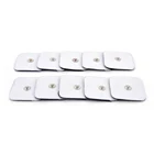 Самоклеющиеся Замена органических полимеров электродный башмак 10 шт. Квадратные бусины 4*4 см десятки тысяч из нетканого материала для стимулятор мышц филировальная машина наколенники подтяжки Поддержка