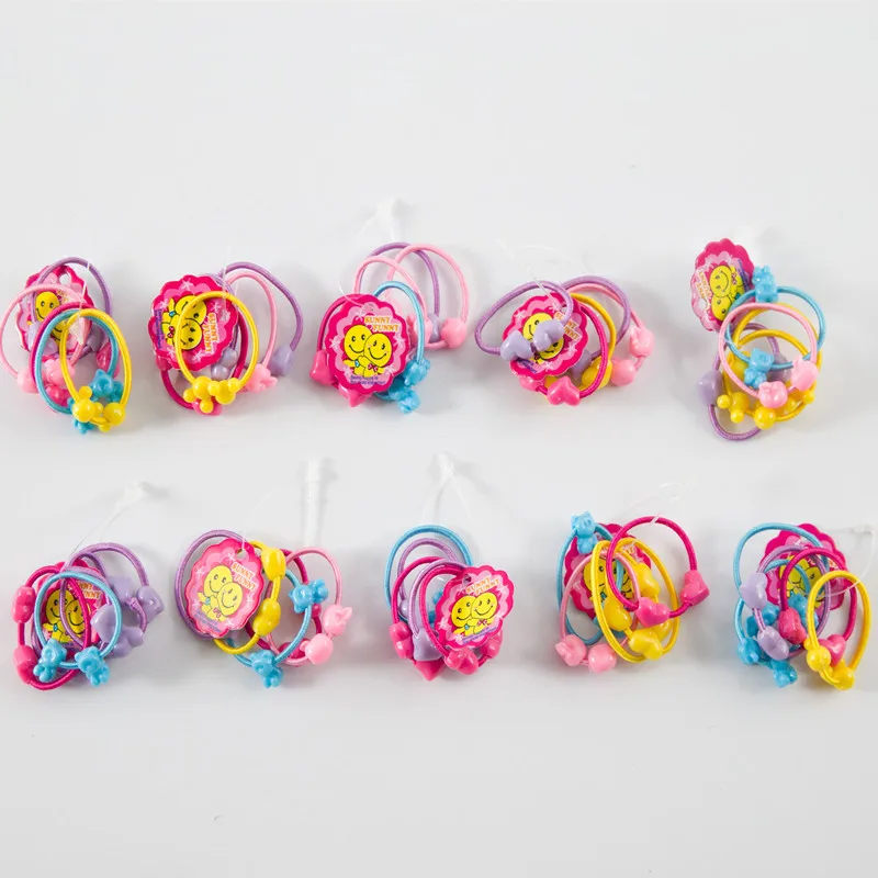 Для девочек Симпатичные повязки для волос не повреждая их волос. Цветной