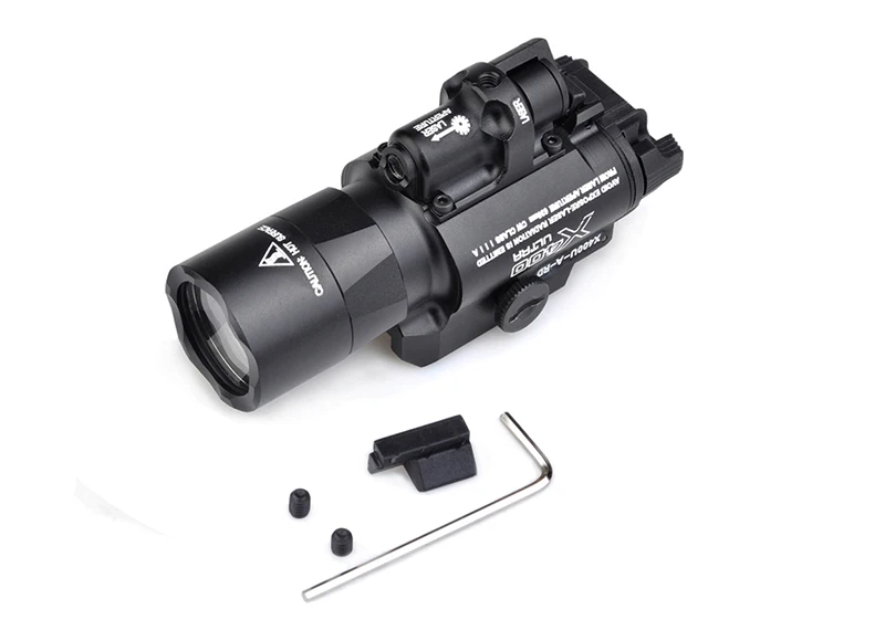 Element Airsoft Surefir X400 Тактический светильник для вспышки Красный Лазерный Пистолет светильник для охоты флэш-светильник Surefir X400U оружие пистолет светильник EX367