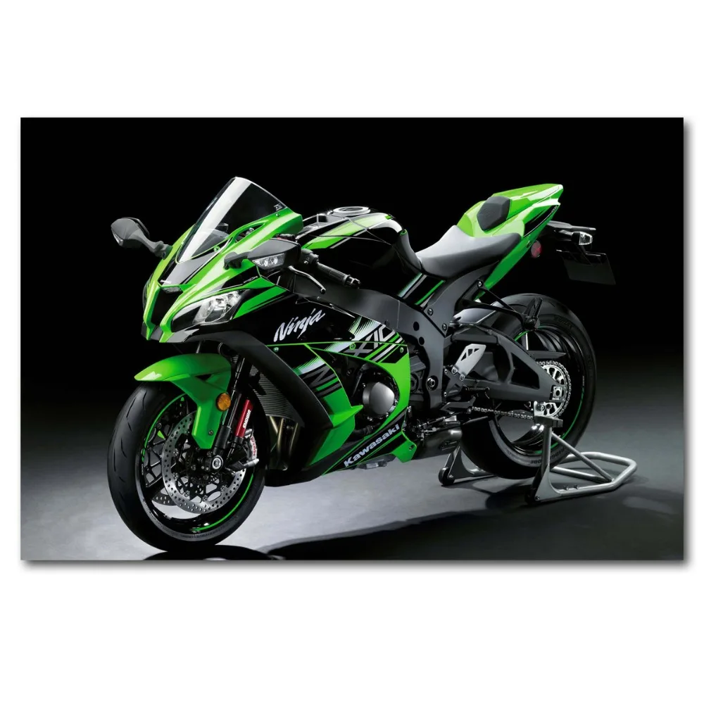 KAWASAKI NINJA Superbike спортивный велосипед мотоцикл плакат настенное искусство картина