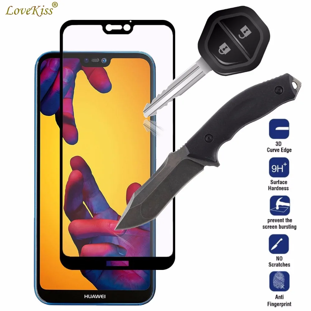 P10 P20 3D полное покрытие закаленное стекло для Huawei Lite Plus Pro Nova 3e защита экрана P20Lite