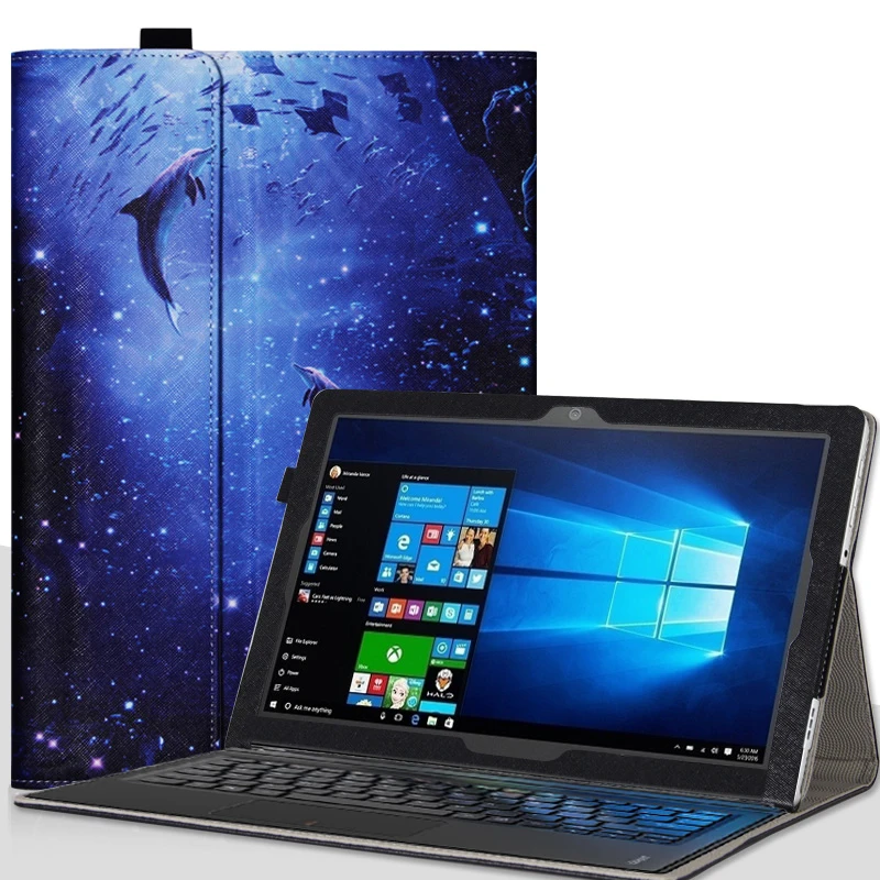 Модный чехол из искусственной кожи для 12 2 дюймов Lenovo Miix510 Miix520 Tablet PC Miix 510 520