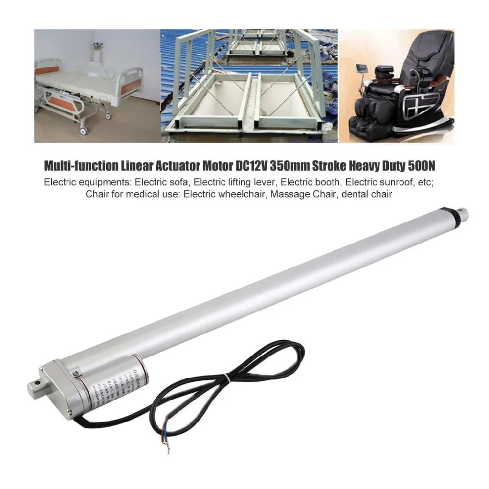 350 мм 500N 20 мм/сек. электрический линейный привод прочный Открыватель для окон ход