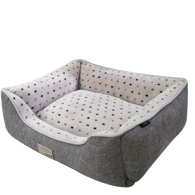 Согревающая подушка для кровати кошки и собаки средних больших собак короткий