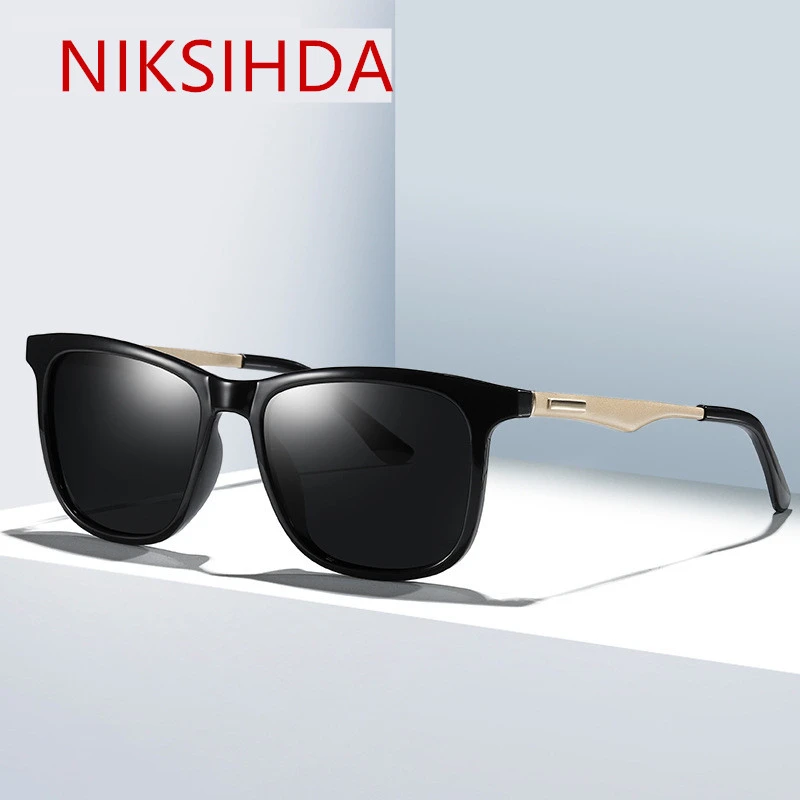 Новинка 2019 классические поляризационные солнцезащитные очки NIKSIHDA для мужчин и
