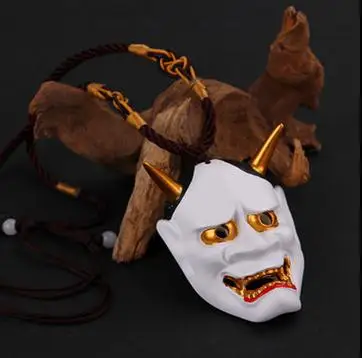 Новый Лидер продаж 2016 года японский буддийский зло ONI нох Hannya маска подвеска тема