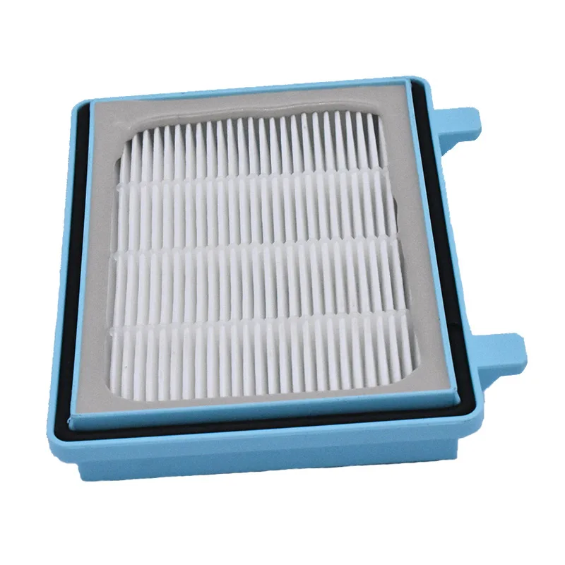 2 шт. Hepa фильтр для Philips Power Pro Compact FC9331/09 FC9332/09 FC8010/01 аксессуары пылесоса Голубые