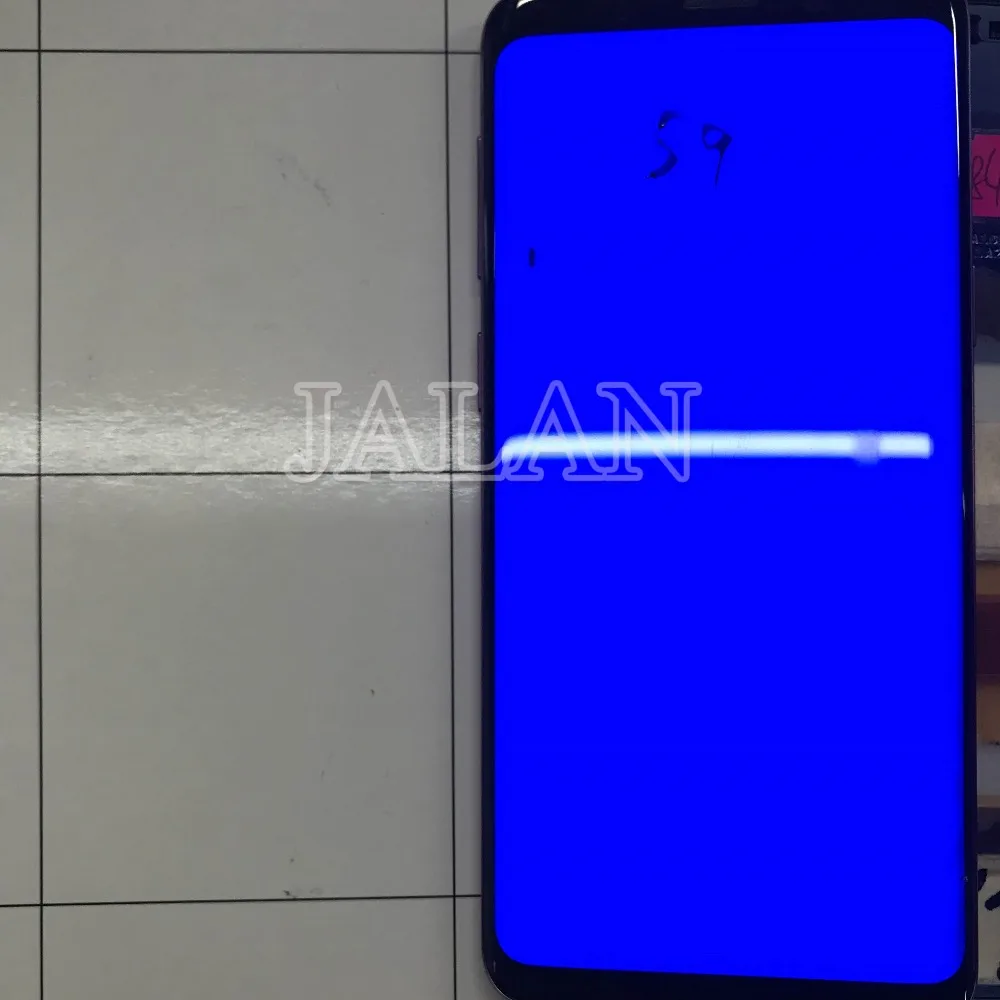 Краевой точечный ЖК-экран с рамкой для SM S9 s9p ЖК-дисплей сенсорный хорошо работает с черным точечным мобильным стеклом ремонт intall на телефоне