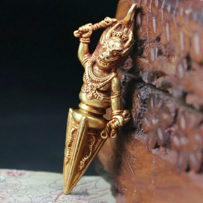 Украшение дома ремесла Тибетский буддизм Бронзовый буддистский обряд