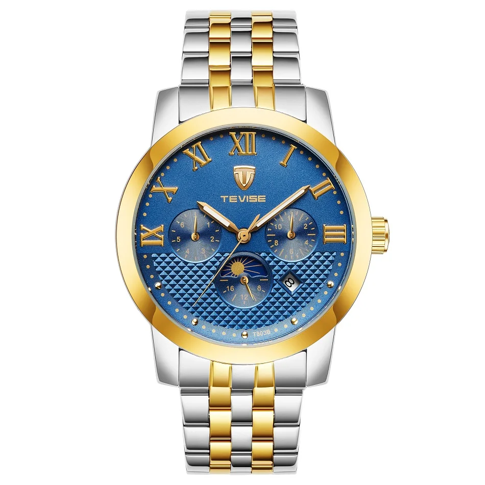 Часы TEVISE Мужские механические автоматические светящиеся в темноте с