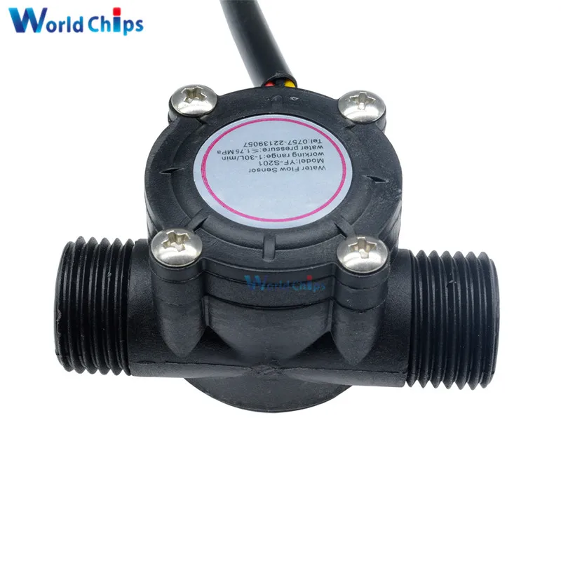 Датчик расхода воды датчик 1 30 л/мин 2 МПа|control water|controller controlcontrol sensor |