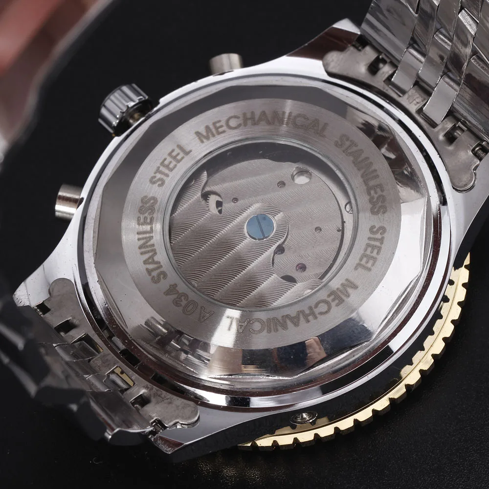 Relogio Automatico Masculino Top Brand JARAGAR New Luxury Automatic Watch Men Tourbillon Mechanical Sport Military Clock | Наручные часы