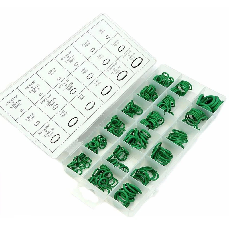 Уплотнительное кольцо 265 шт. мягкое резиновое уплотнительное R134a A/C шайба из