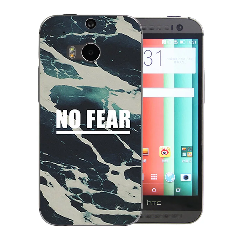 Задняя крышка для HTC One M8 чехол мобильного телефона мягкий из ТПУ Capa M 8 цветов с