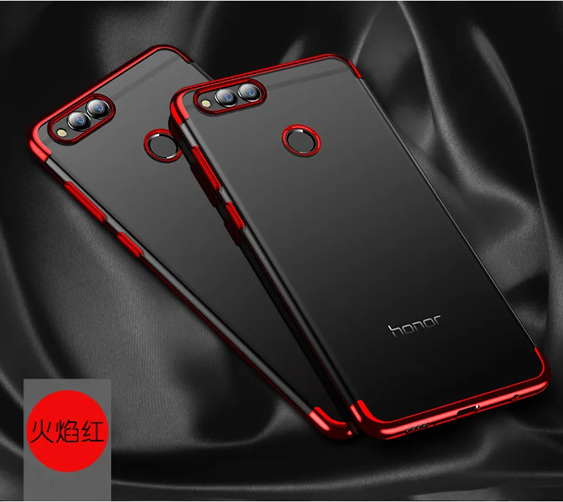 Мягкий ТПУ задняя крышка для huawei Honor 7X чехол защитные чехлы прозрачный чистый